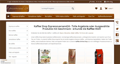Desktop Screenshot of espressoversand24.de