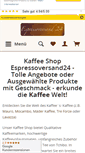 Mobile Screenshot of espressoversand24.de
